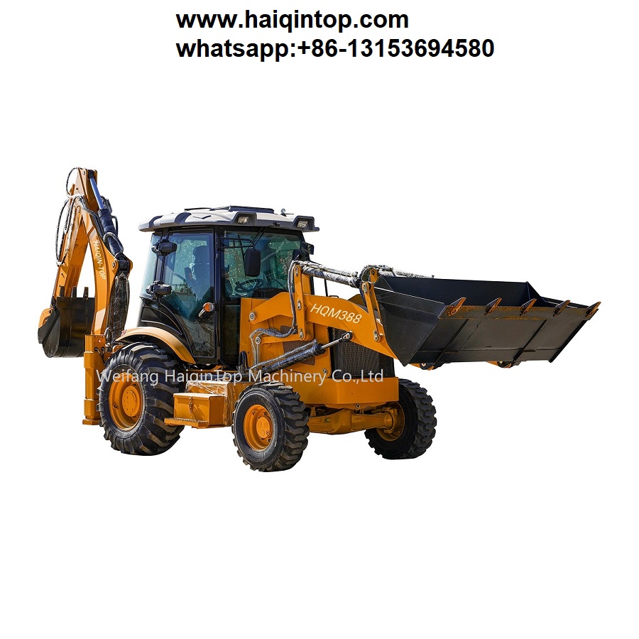 LIHENG Backhoe loader ,shantui backhoe loader,weicheng 388H backhoe loader,Massive backhoe loader  with cummins engine