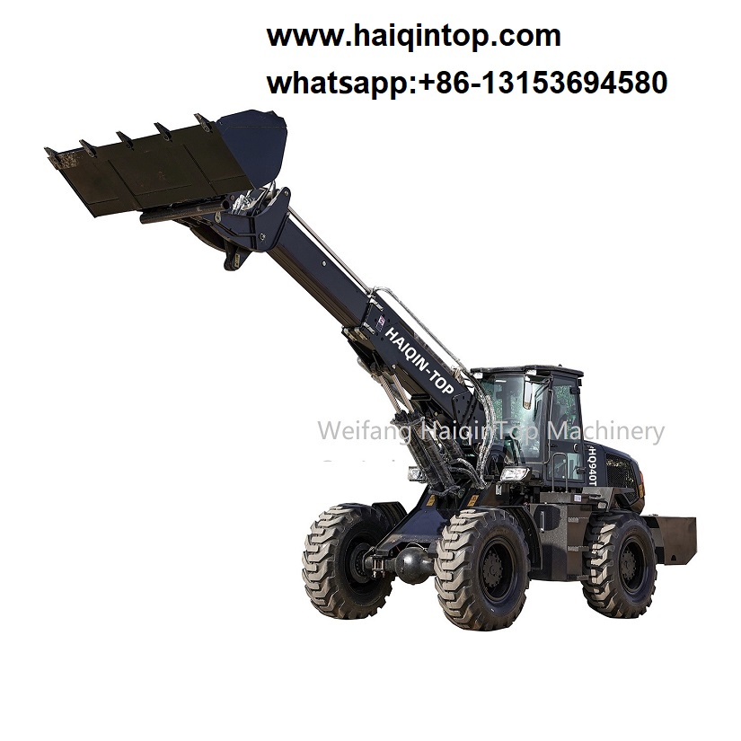 everun telescopic wheel loader maintenance way, wolf telescopic loader with CE, forklift loader for sales