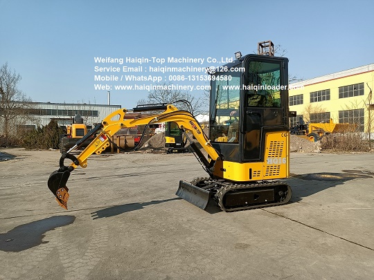 Mini excavator Precautions for use and maintenance way