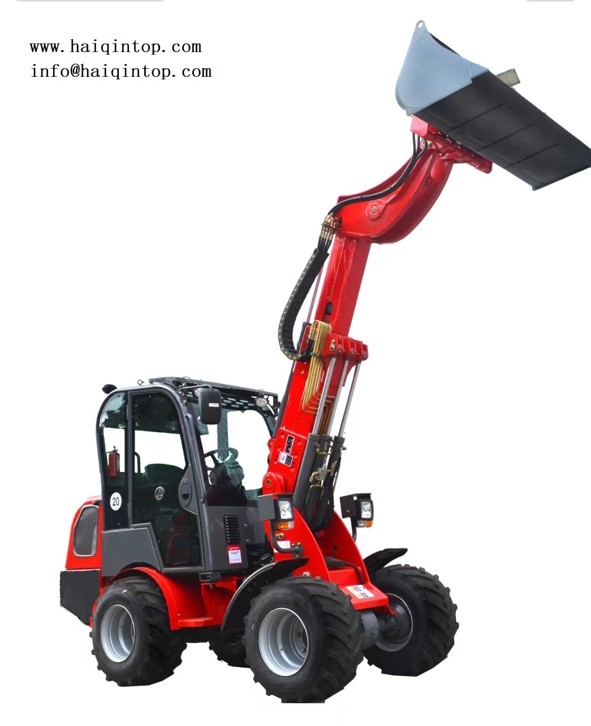 New Designed Mini telescopic loader with CE, Euro 5 engine -HQ280T