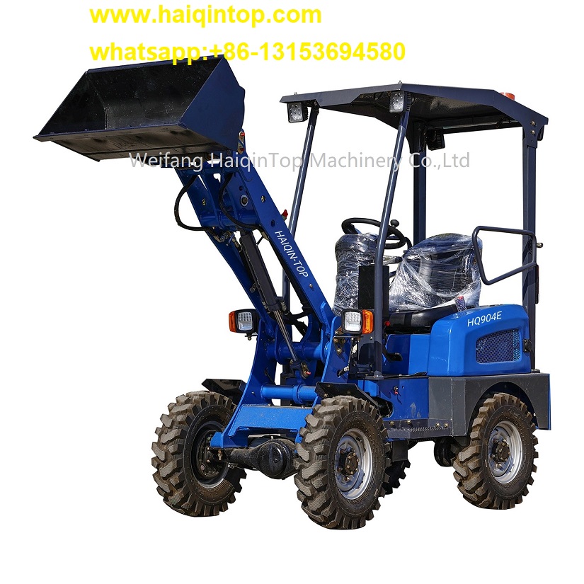 electric mini wheel loader with battery power,mini electric loader with CE