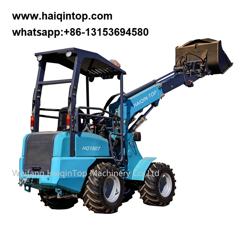 EUROTRAC loader with CE, blanche wheel loader,retro charger,loader avant for sales