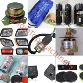 Electrical Parts for Loader, excavator, Forklift