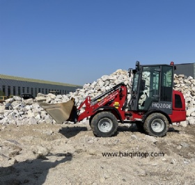 New Electric Loader HQ280E with 1500kg lift weight