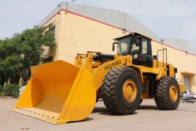 Big wheel loader HQ980