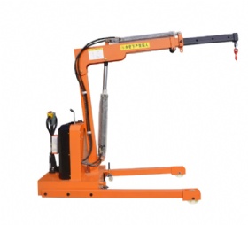 Mobile Portable Pickup Truck Folding Lift Crane