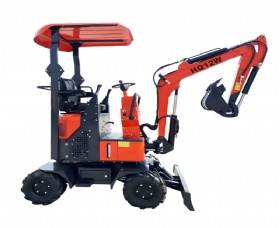 Mini Wheel Excavator HQ12W