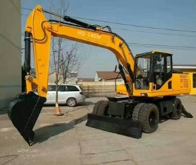 Large Wheel Excavator HQ140W